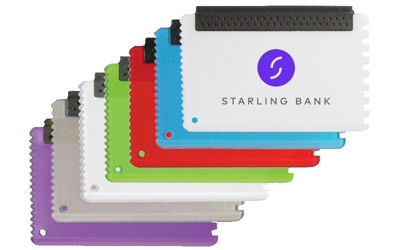 Picture of Credit Card Scraper w/Rubber Squeegee