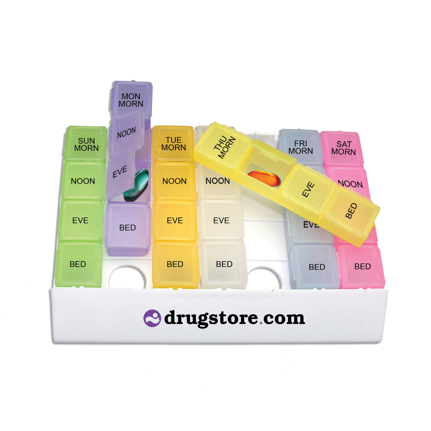 Picture of Rainbow 24/7 Medicine Tray