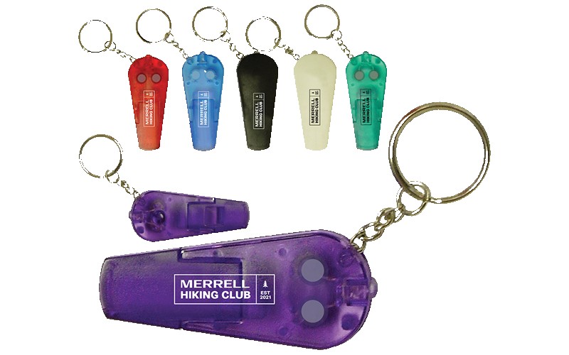 Picture of LED Whistle Keychain