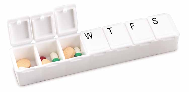 Picture of Carry Along All-Week Pill Box