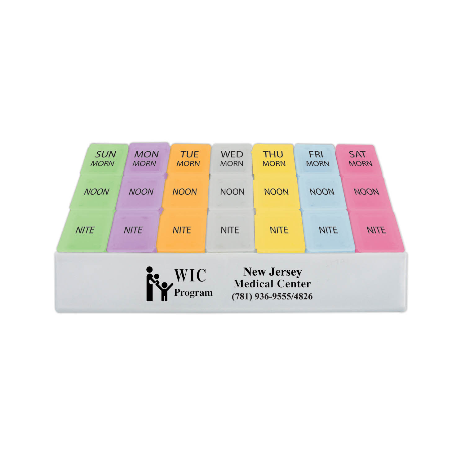 Picture of Jumbo Three For Me Medicine Tray