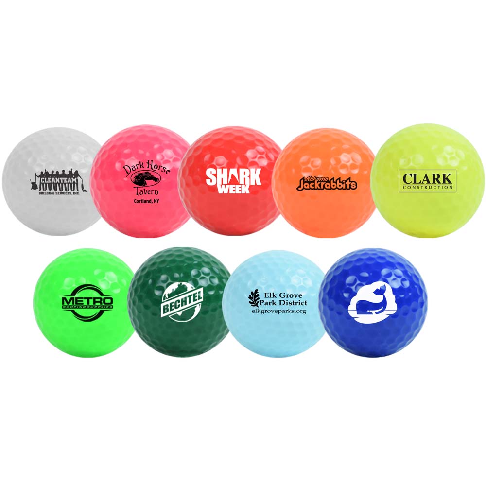 Picture of Golf Ball Tube w/Colored Balls