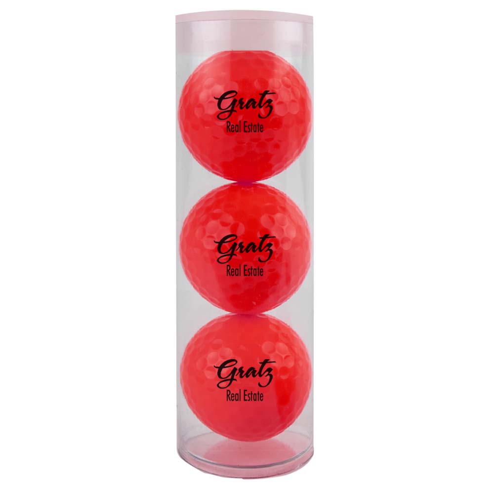 Picture of Golf Ball Tube w/Colored Balls