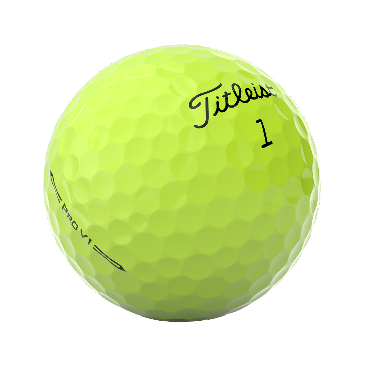 Picture of Titleist Pro V1 Yellow Golf Balls