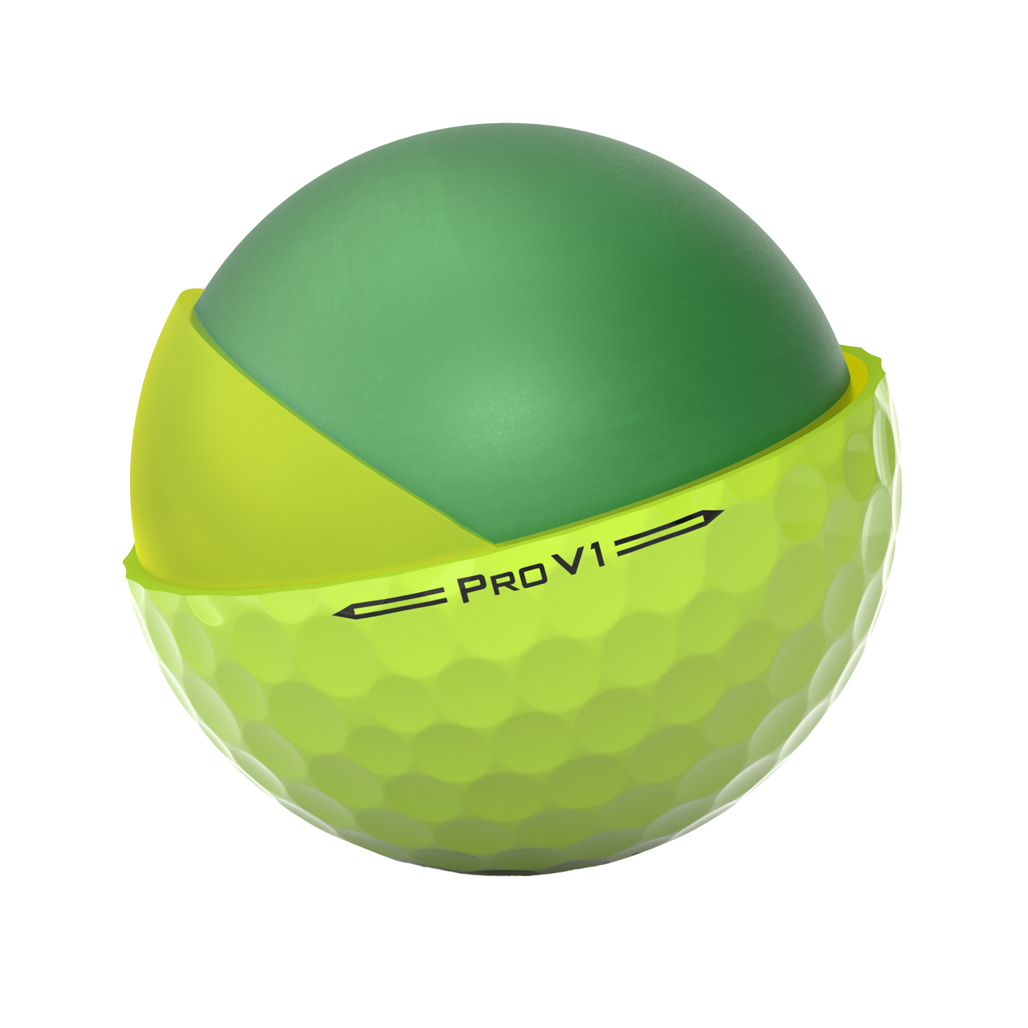 Picture of Titleist Pro V1 Yellow Golf Balls