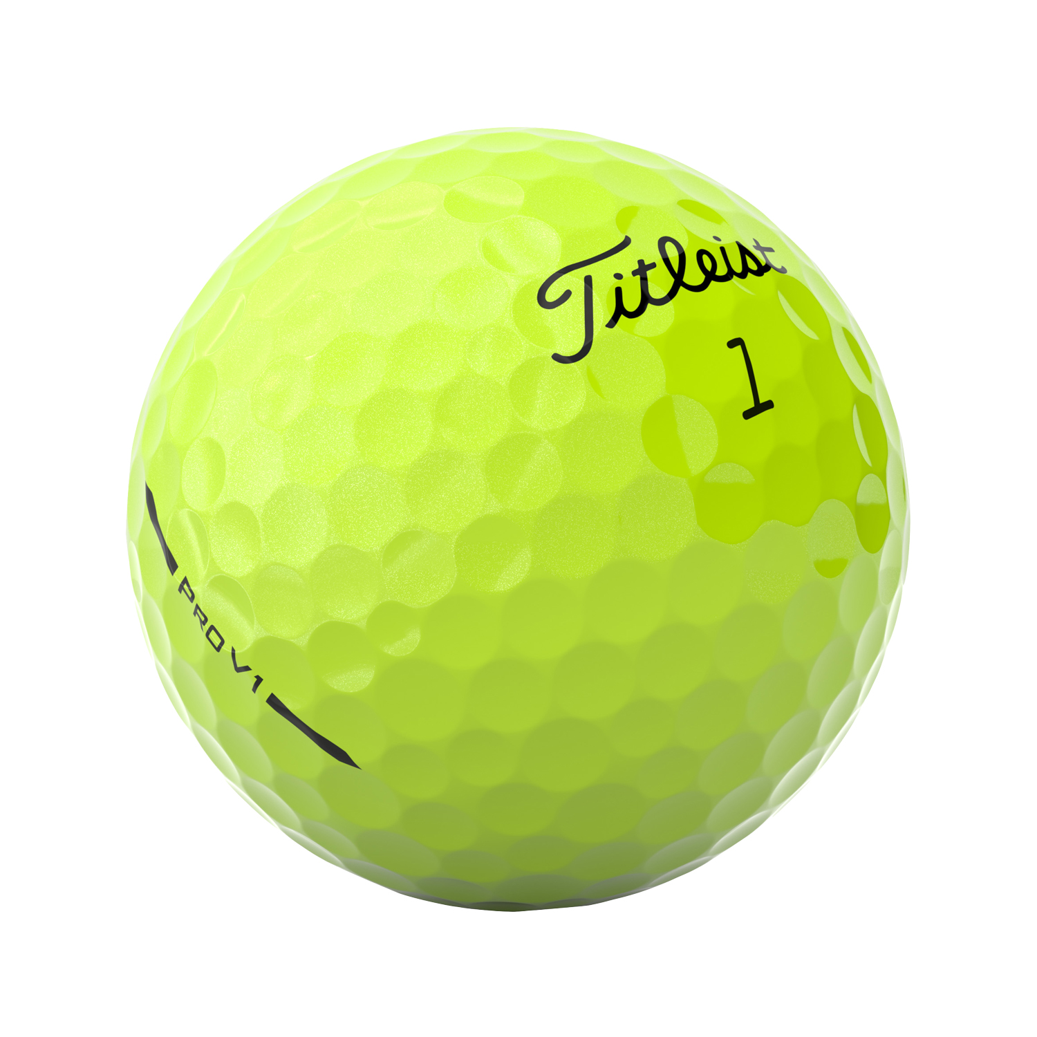 Picture of Titleist Pro V1 Yellow Golf Balls