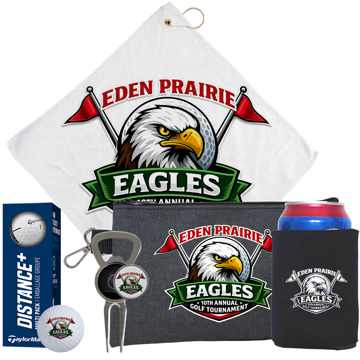 Picture of Deluxe Weekend Warrior Golf Kit - TaylorMade Golf Balls
