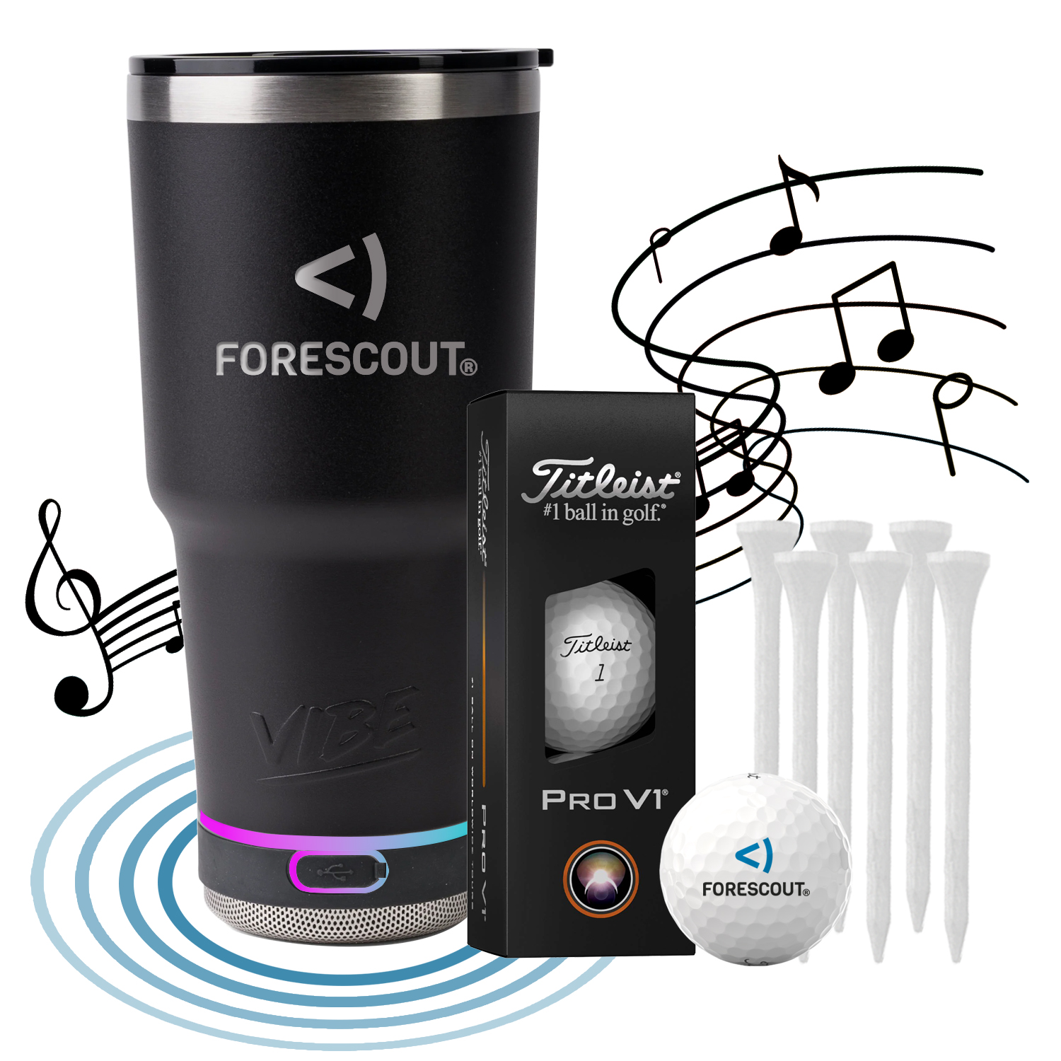 Picture of Vibe Speaker Tumbler Golf Kit