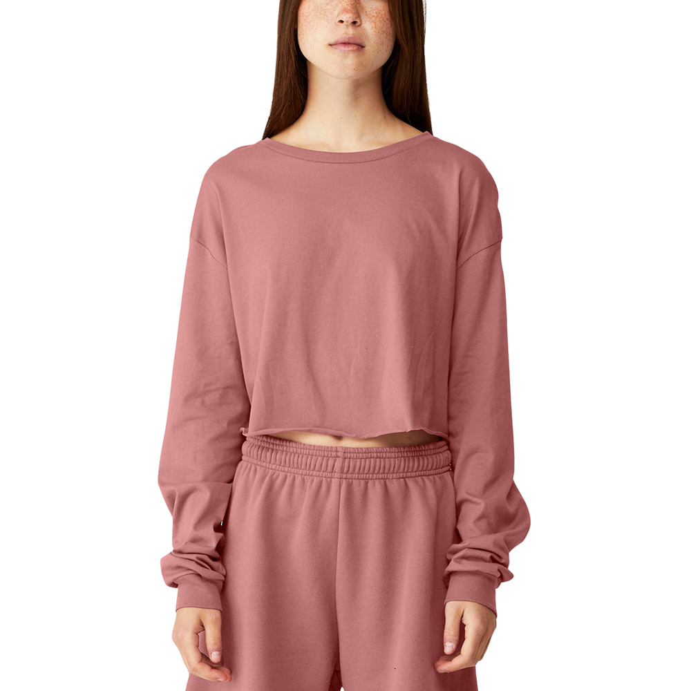 Picture of Bella Canvas Ladies' Cropped Long Sleeve Shirt