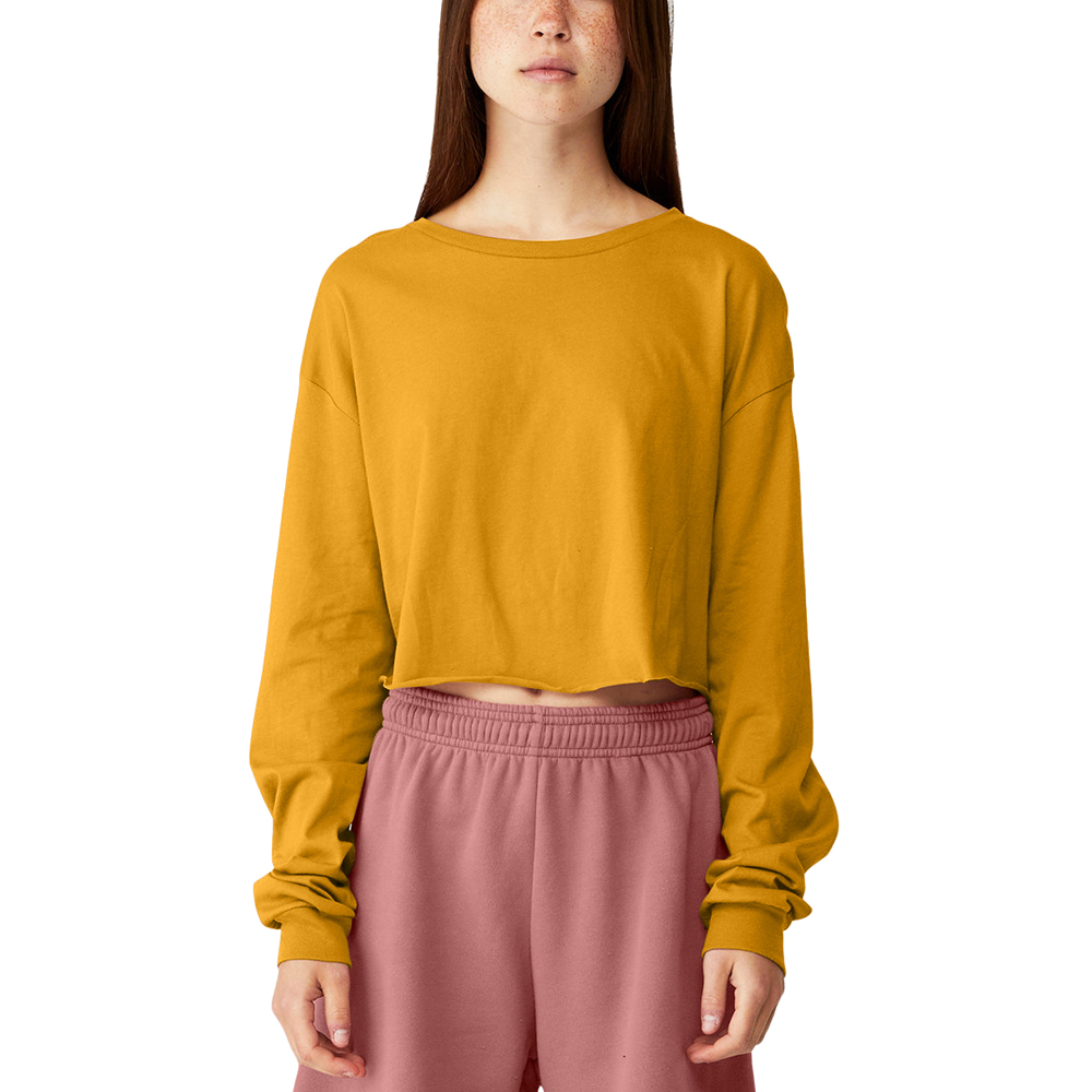 Picture of Bella Canvas Ladies' Cropped Long Sleeve Shirt