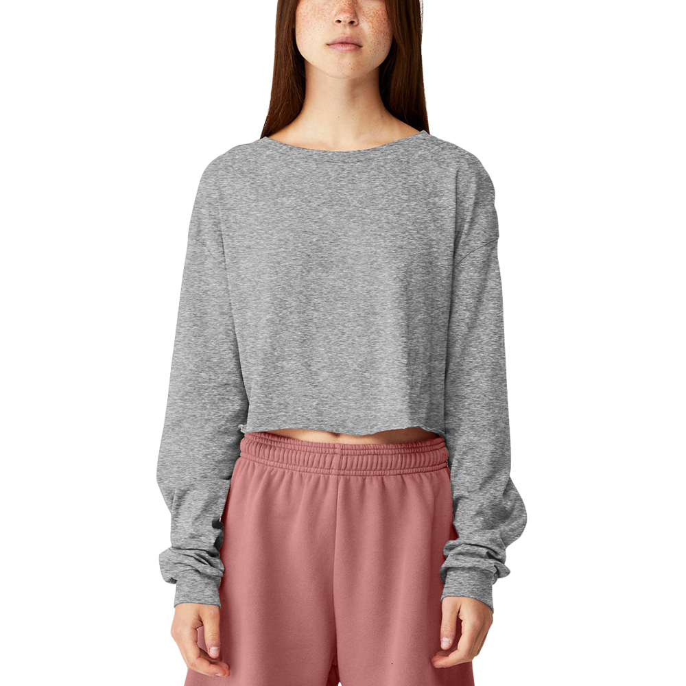Picture of Bella Canvas Ladies' Cropped Long Sleeve Shirt
