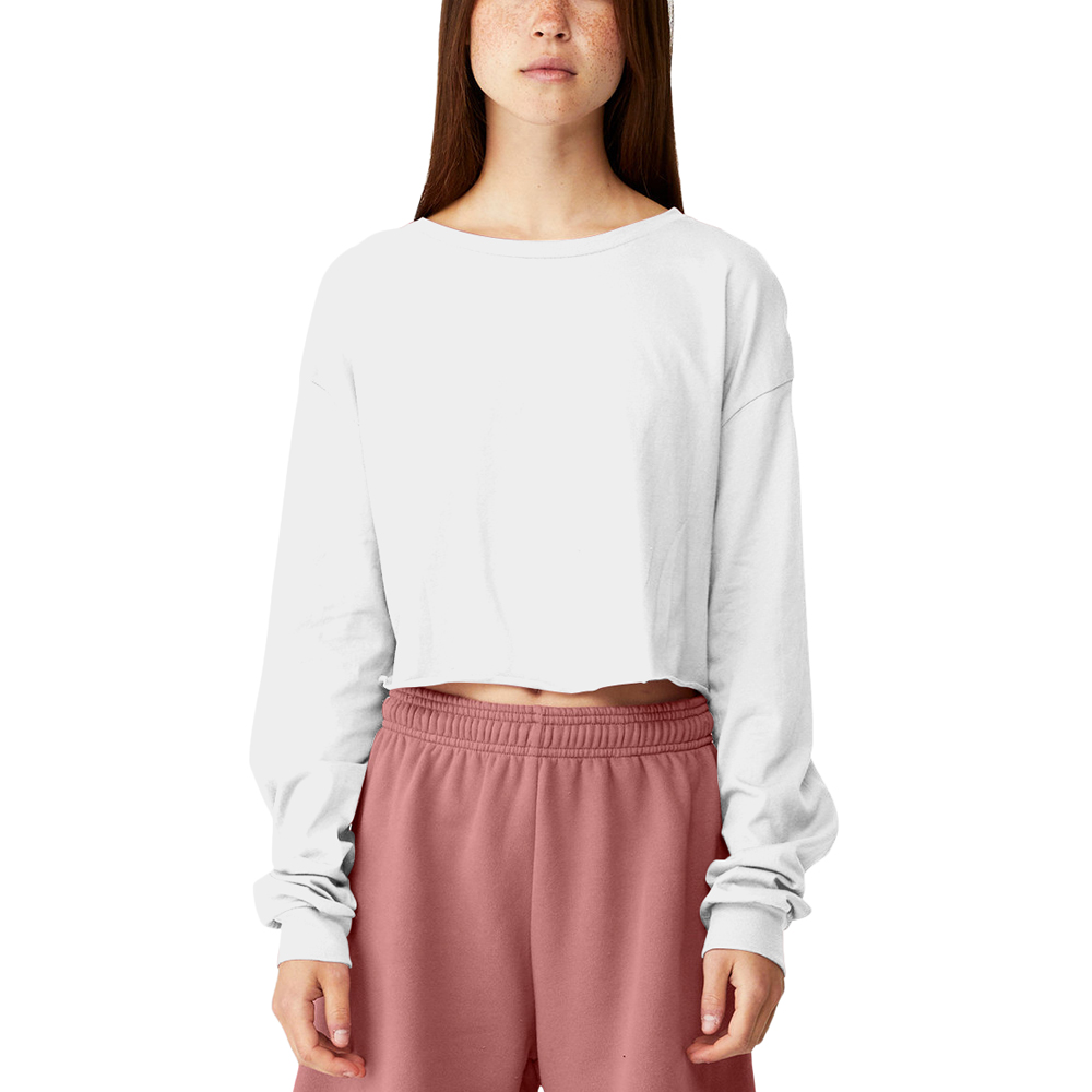 Picture of Bella Canvas Ladies' Cropped Long Sleeve Shirt