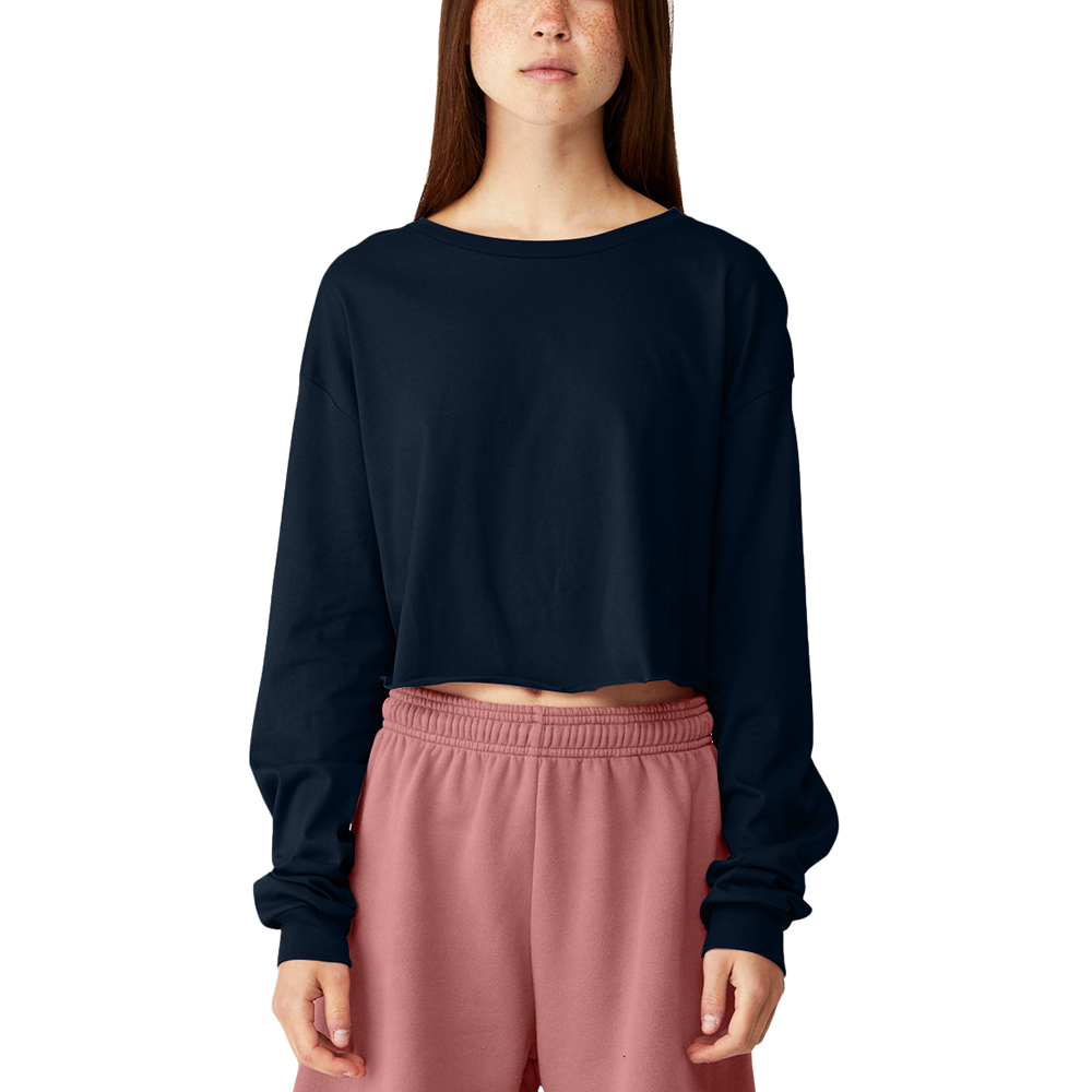 Picture of Bella Canvas Ladies' Cropped Long Sleeve Shirt