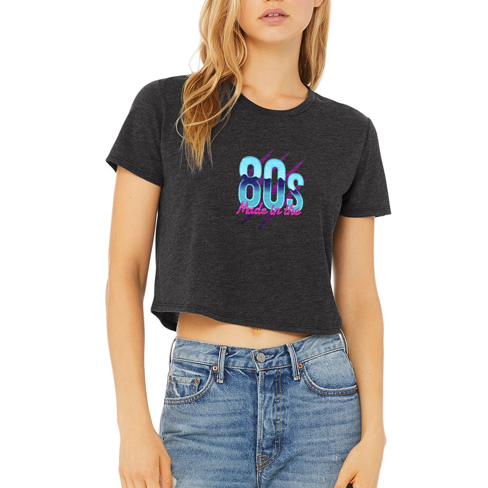 Picture of Bella Canvas Ladies Flowy Cropped T-Shirt