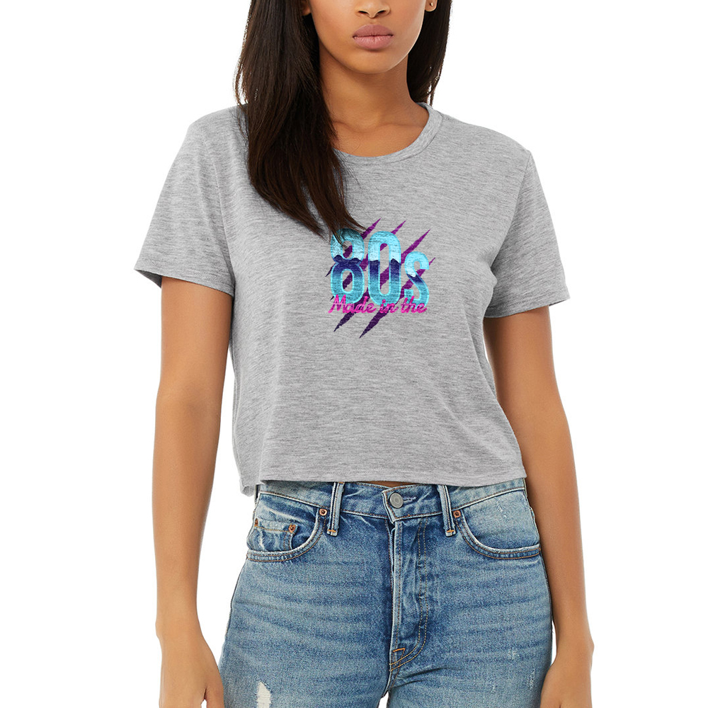Picture of Bella Canvas Ladies Flowy Cropped T-Shirt