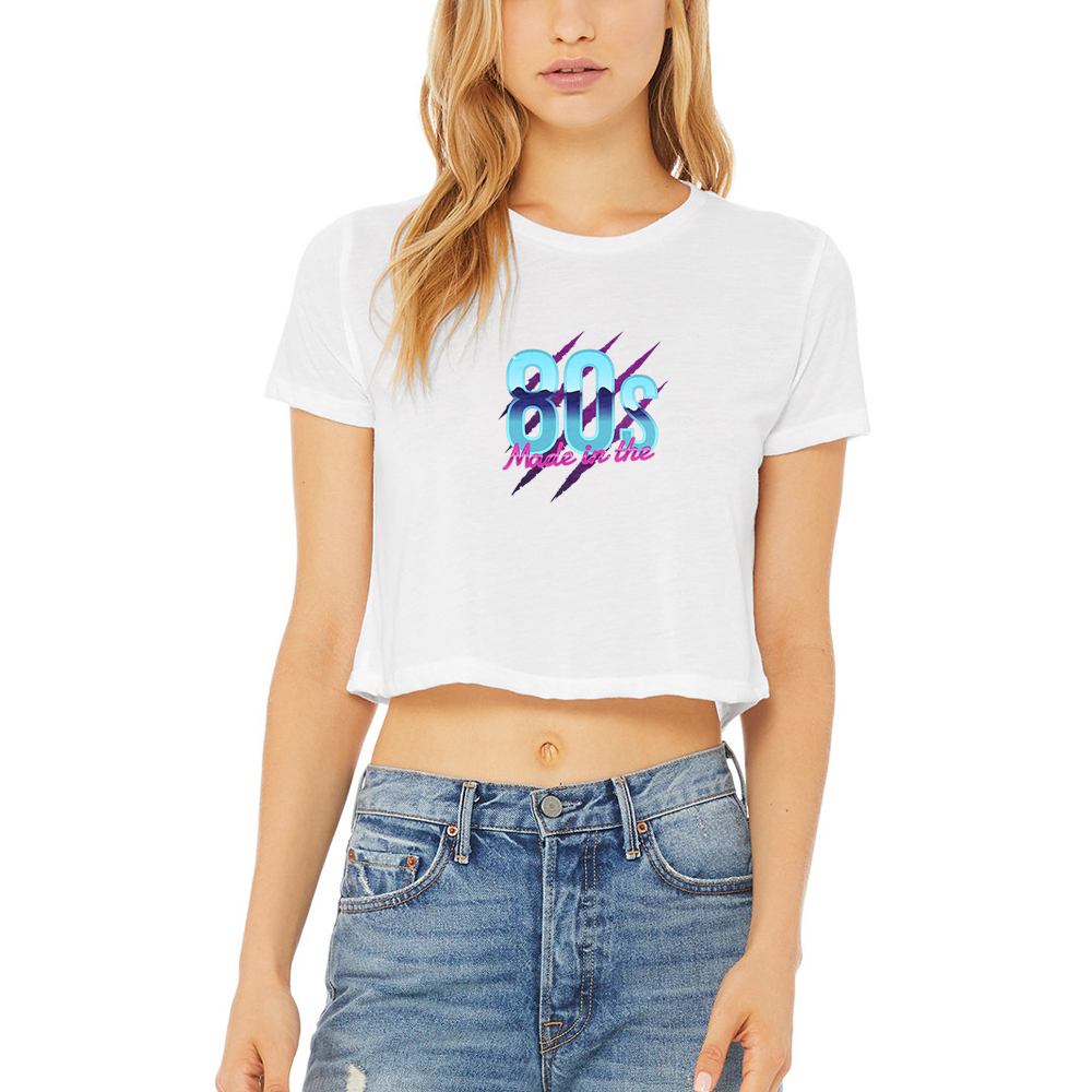 Picture of Bella Canvas Ladies Flowy Cropped T-Shirt