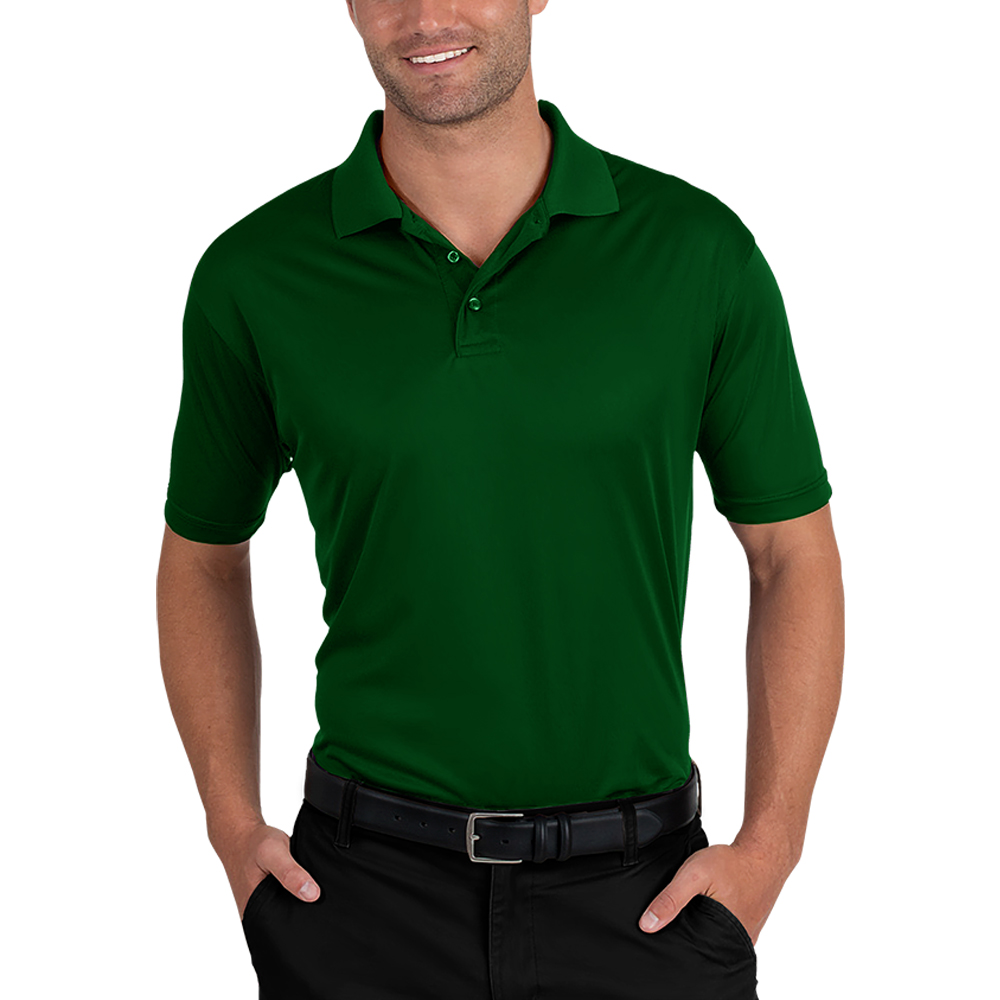 Picture of Blue Generation Men's Value Moisture Wicking Polo Shirts
