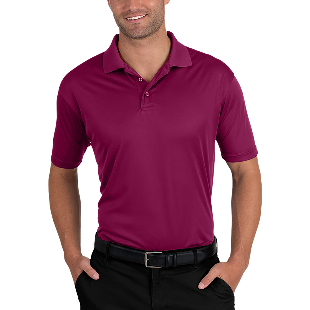 Picture of Blue Generation Men's Value Moisture Wicking Polo Shirts