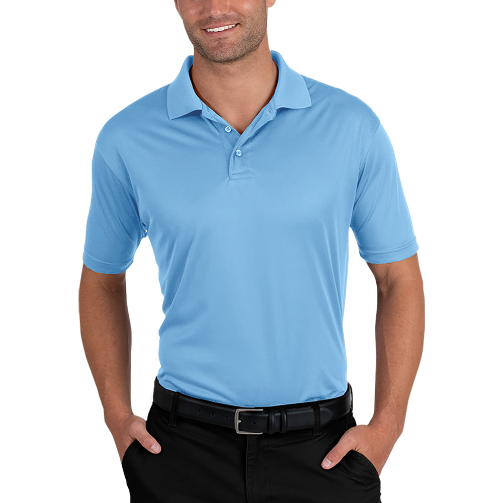 Picture of Blue Generation Men's Value Moisture Wicking Polo Shirts