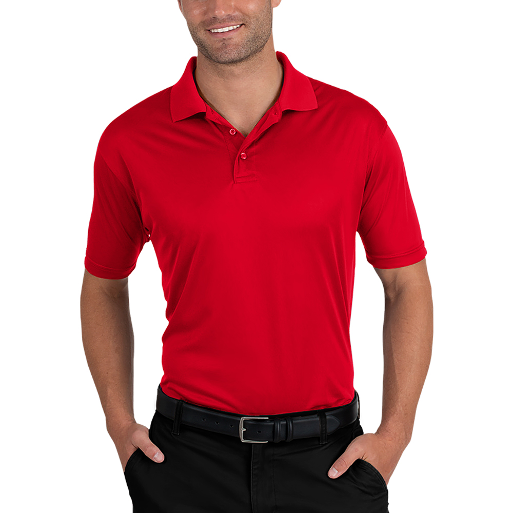 Picture of Blue Generation Men's Value Moisture Wicking Polo Shirts