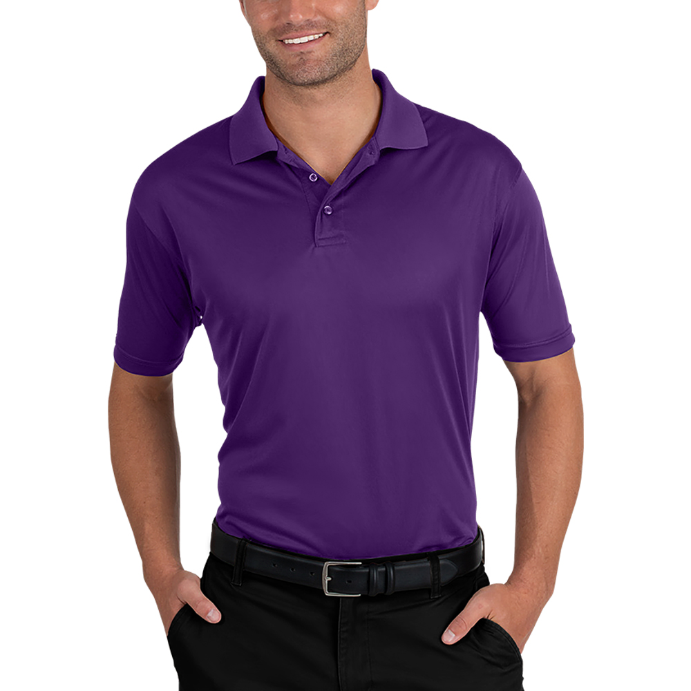 Picture of Blue Generation Men's Value Moisture Wicking Polo Shirts