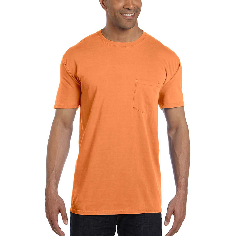 Picture of Comfort Colors 6.1 oz Adult Short Sleeve Pocket Tees