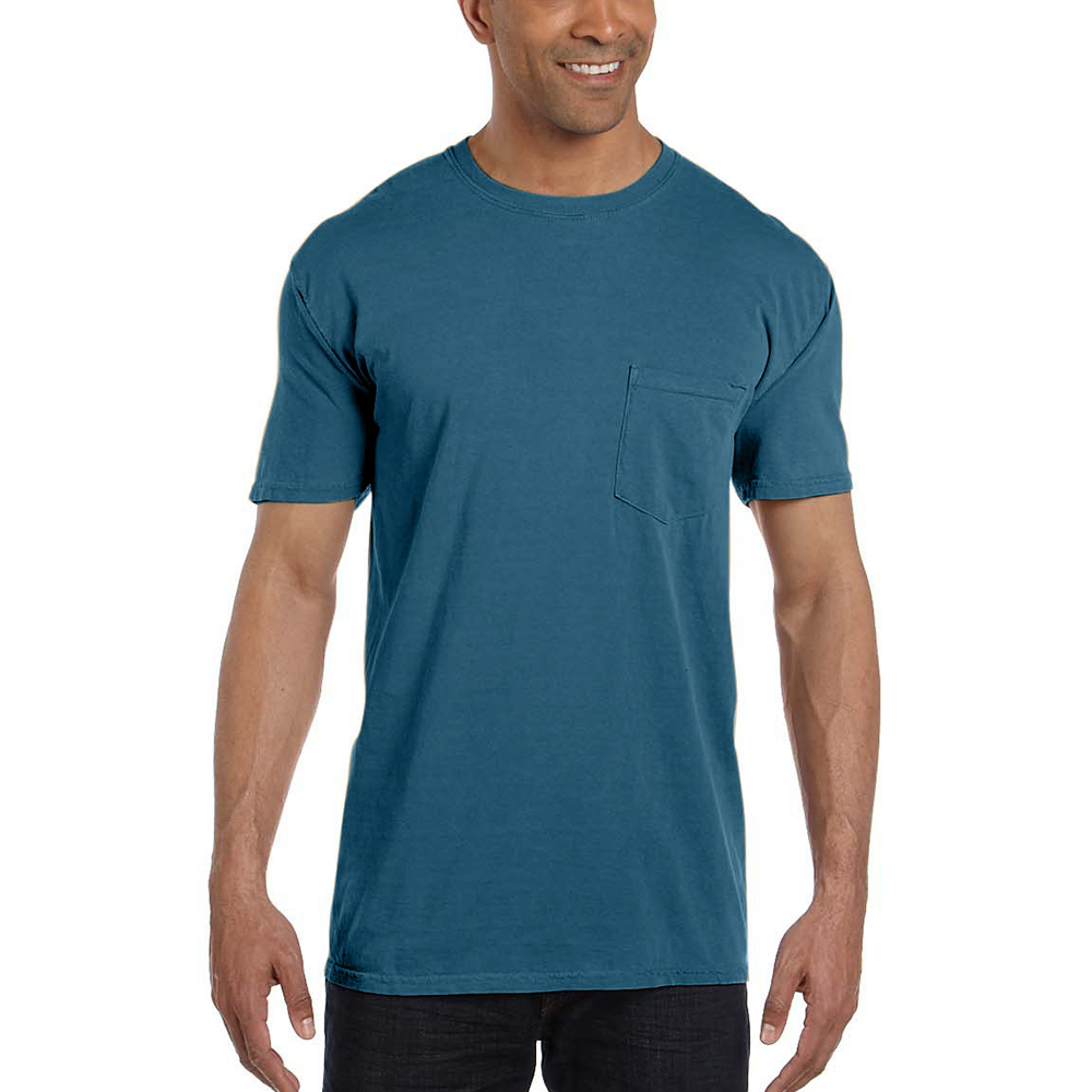 Picture of Comfort Colors 6.1 oz Adult Short Sleeve Pocket Tees