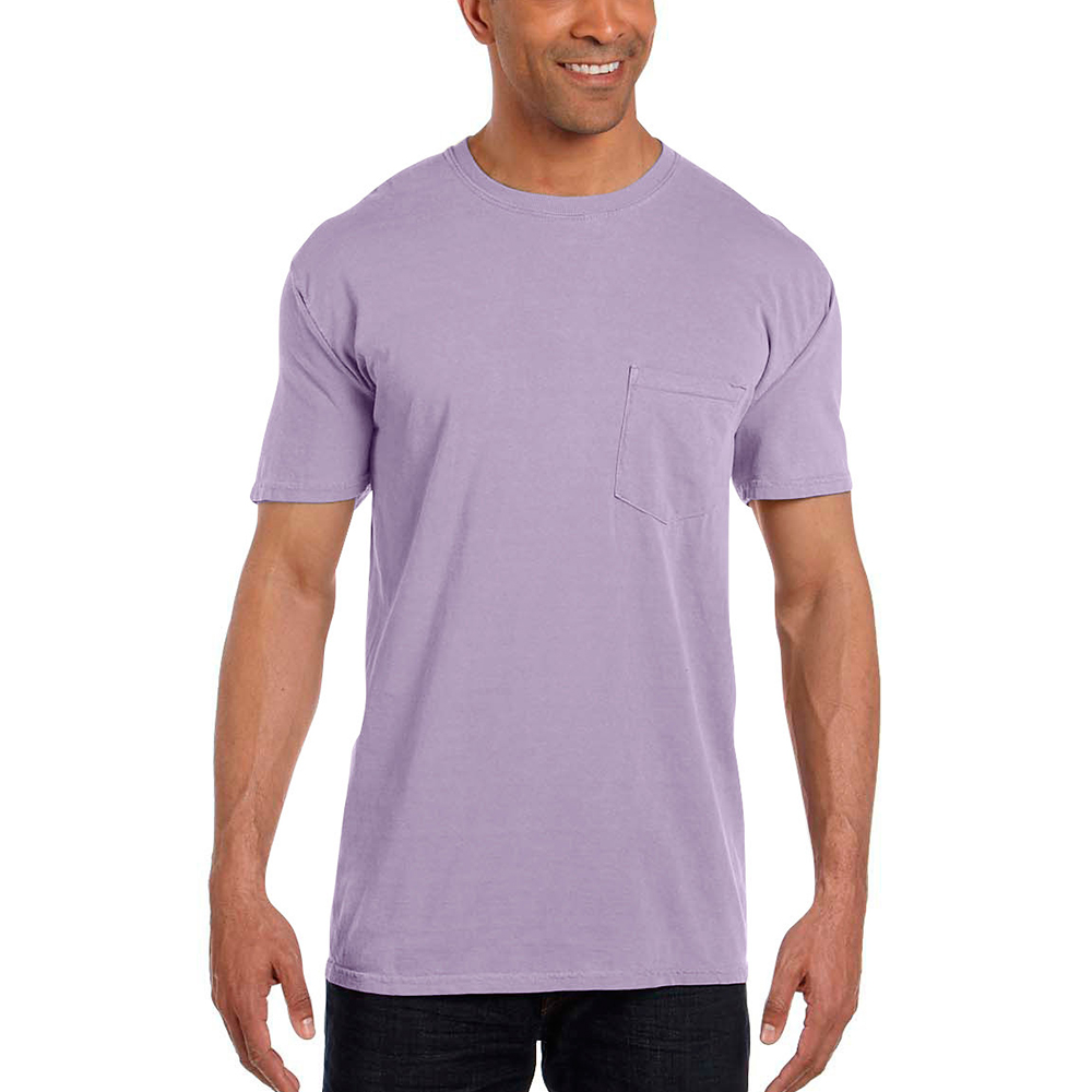 Picture of Comfort Colors 6.1 oz Adult Short Sleeve Pocket Tees