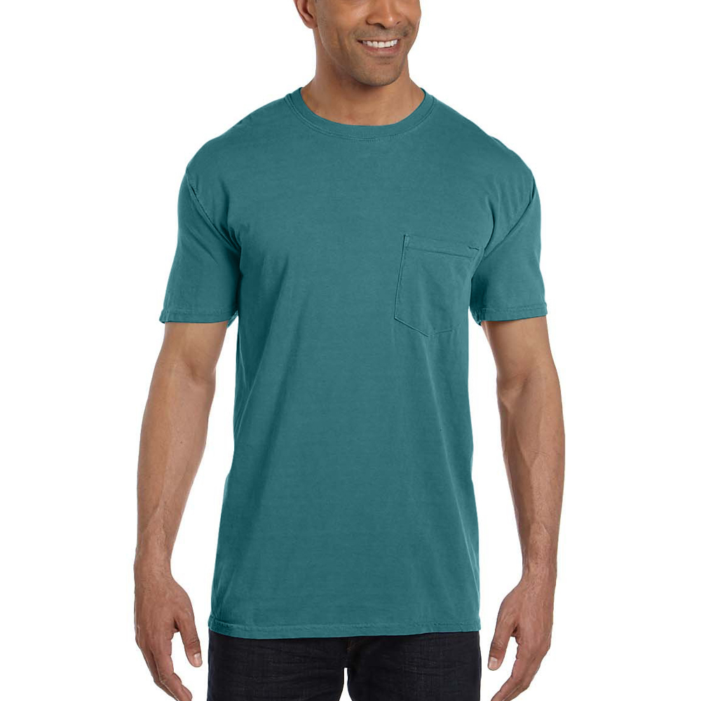 Picture of Comfort Colors 6.1 oz Adult Short Sleeve Pocket Tees