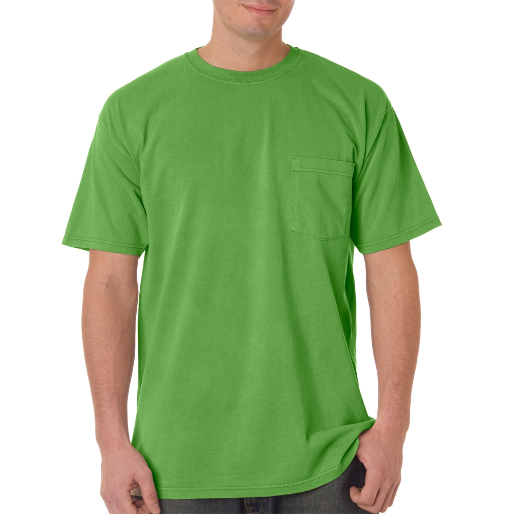 Picture of Comfort Colors 6.1 oz Adult Short Sleeve Pocket Tees