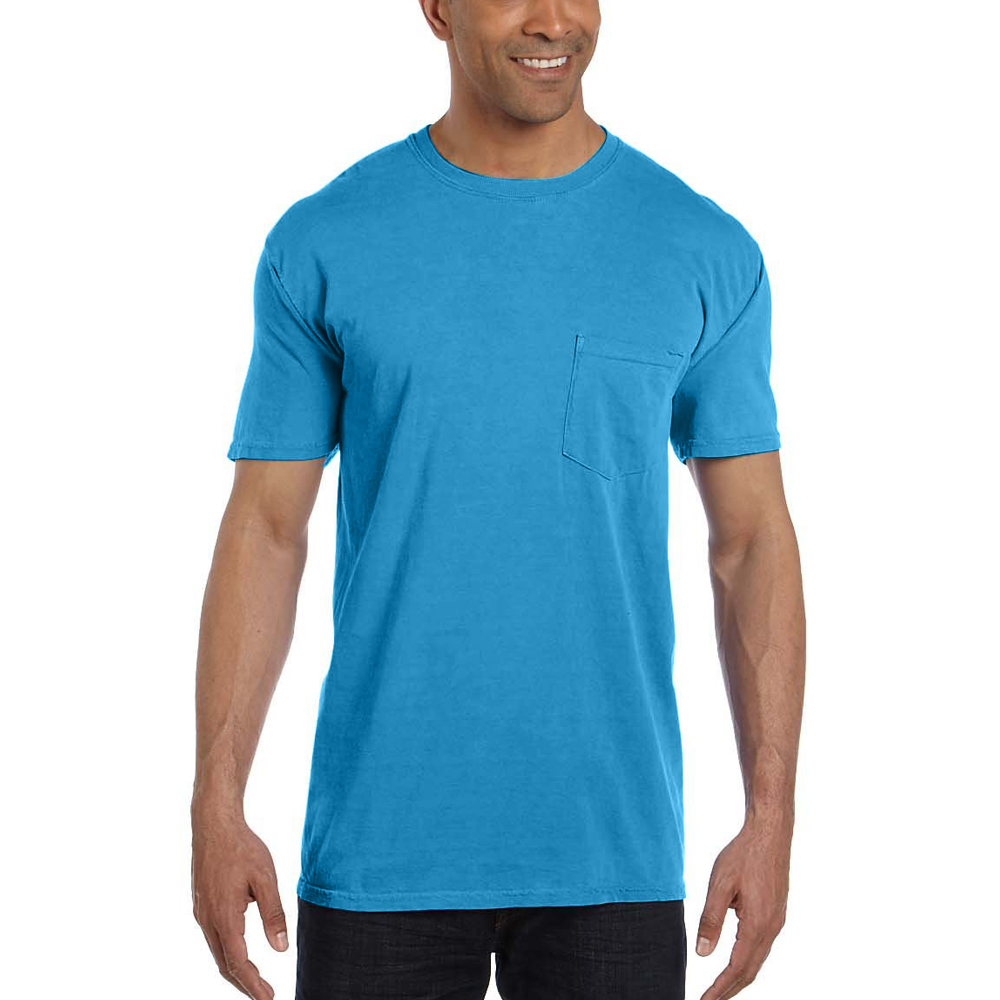 Picture of Comfort Colors 6.1 oz Adult Short Sleeve Pocket Tees