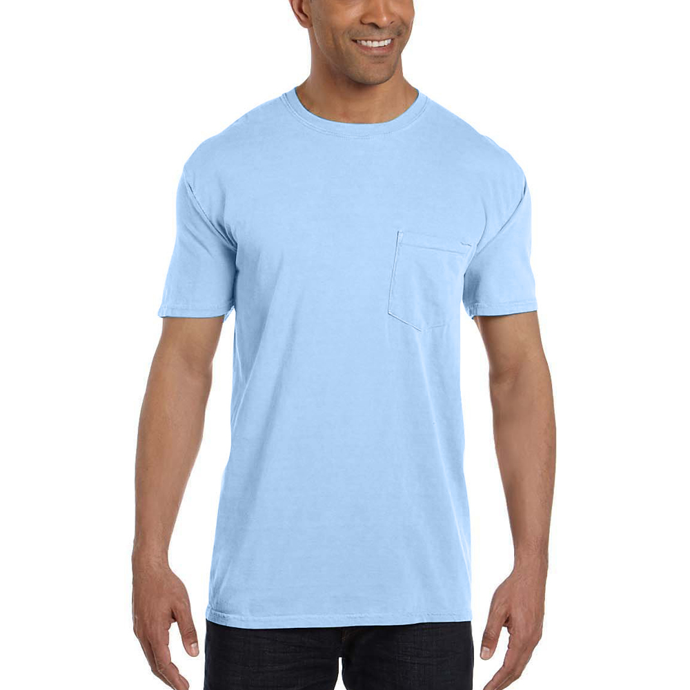 Picture of Comfort Colors 6.1 oz Adult Short Sleeve Pocket Tees