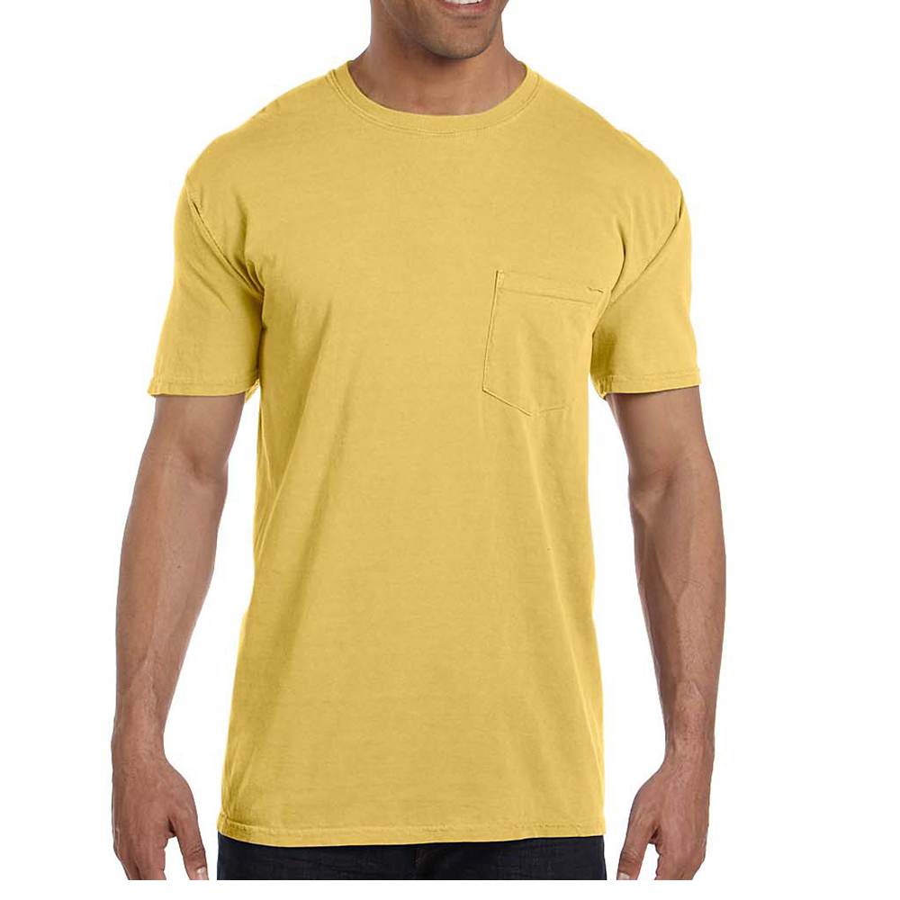 Picture of Comfort Colors 6.1 oz Adult Short Sleeve Pocket Tees