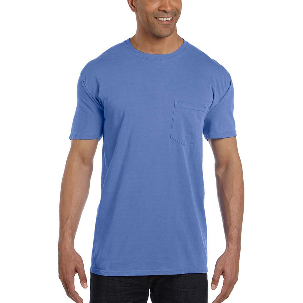 Picture of Comfort Colors 6.1 oz Adult Short Sleeve Pocket Tees