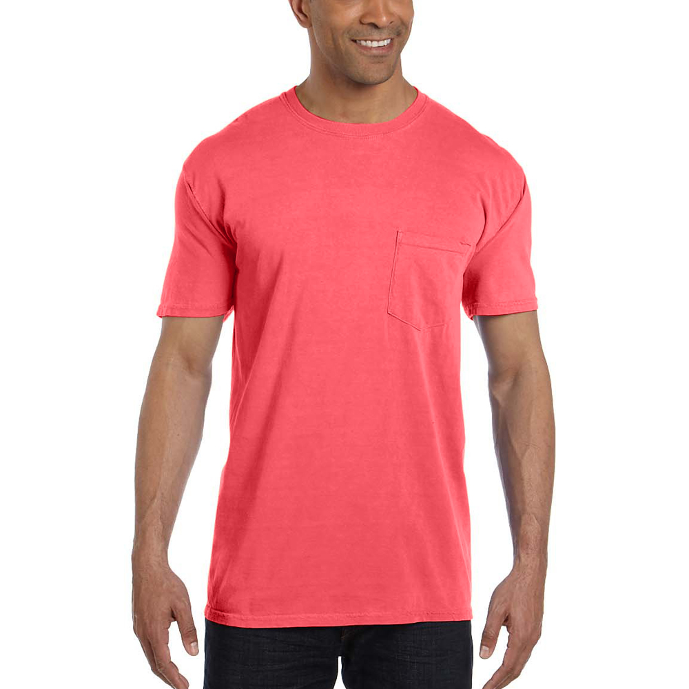 Picture of Comfort Colors 6.1 oz Adult Short Sleeve Pocket Tees