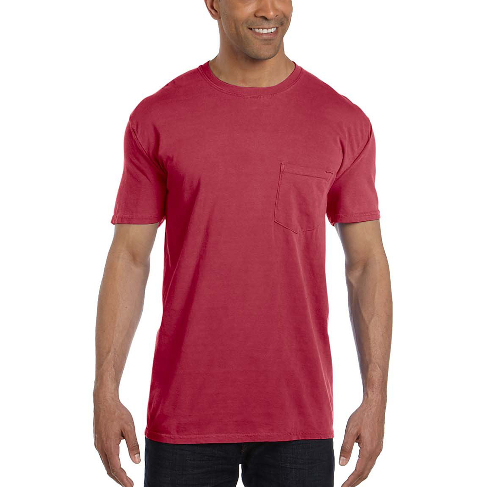 Picture of Comfort Colors 6.1 oz Adult Short Sleeve Pocket Tees