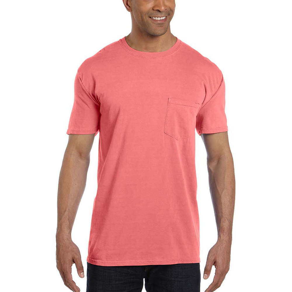 Picture of Comfort Colors 6.1 oz Adult Short Sleeve Pocket Tees
