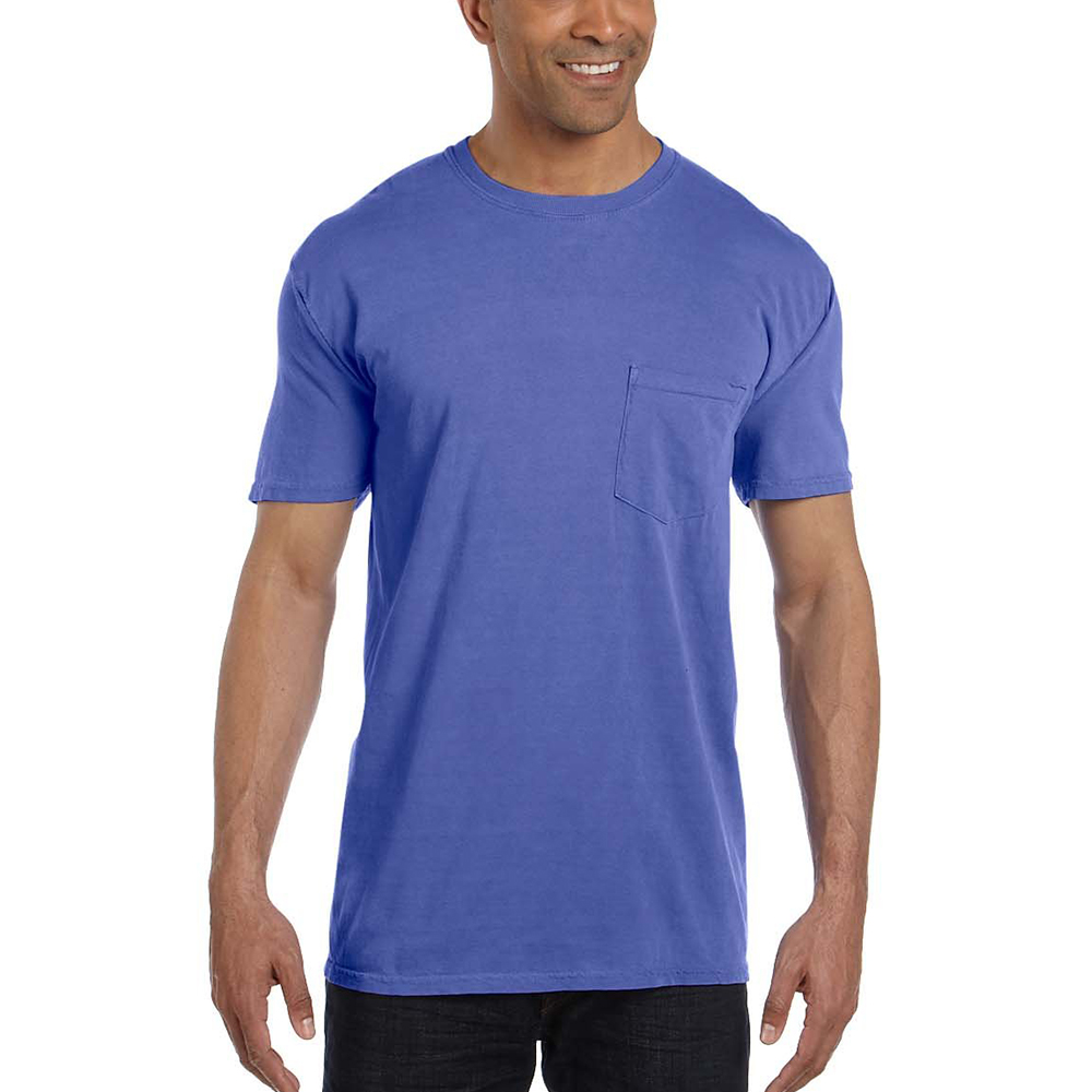 Picture of Comfort Colors 6.1 oz Adult Short Sleeve Pocket Tees