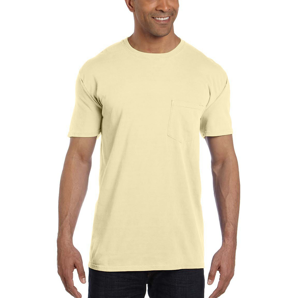 Picture of Comfort Colors 6.1 oz Adult Short Sleeve Pocket Tees