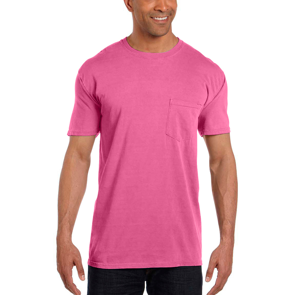Picture of Comfort Colors 6.1 oz Adult Short Sleeve Pocket Tees