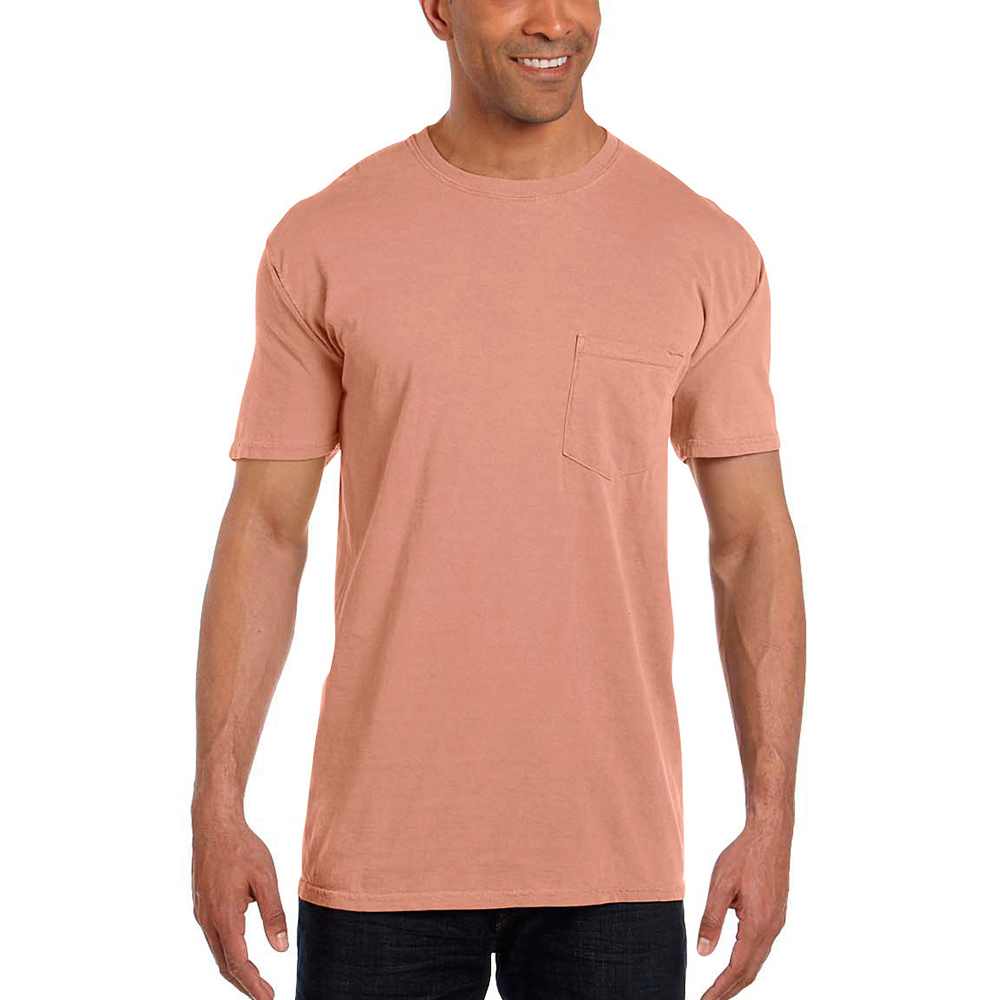 Picture of Comfort Colors 6.1 oz Adult Short Sleeve Pocket Tees