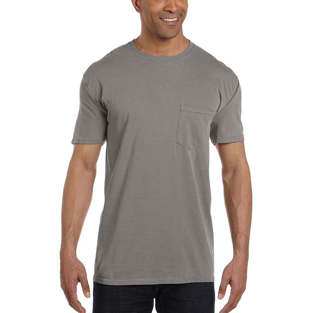 Picture of Comfort Colors 6.1 oz Adult Short Sleeve Pocket Tees