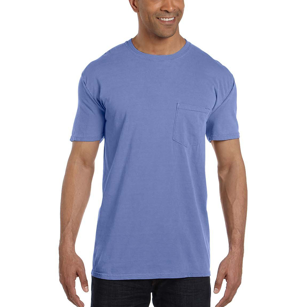 Picture of Comfort Colors 6.1 oz Adult Short Sleeve Pocket Tees