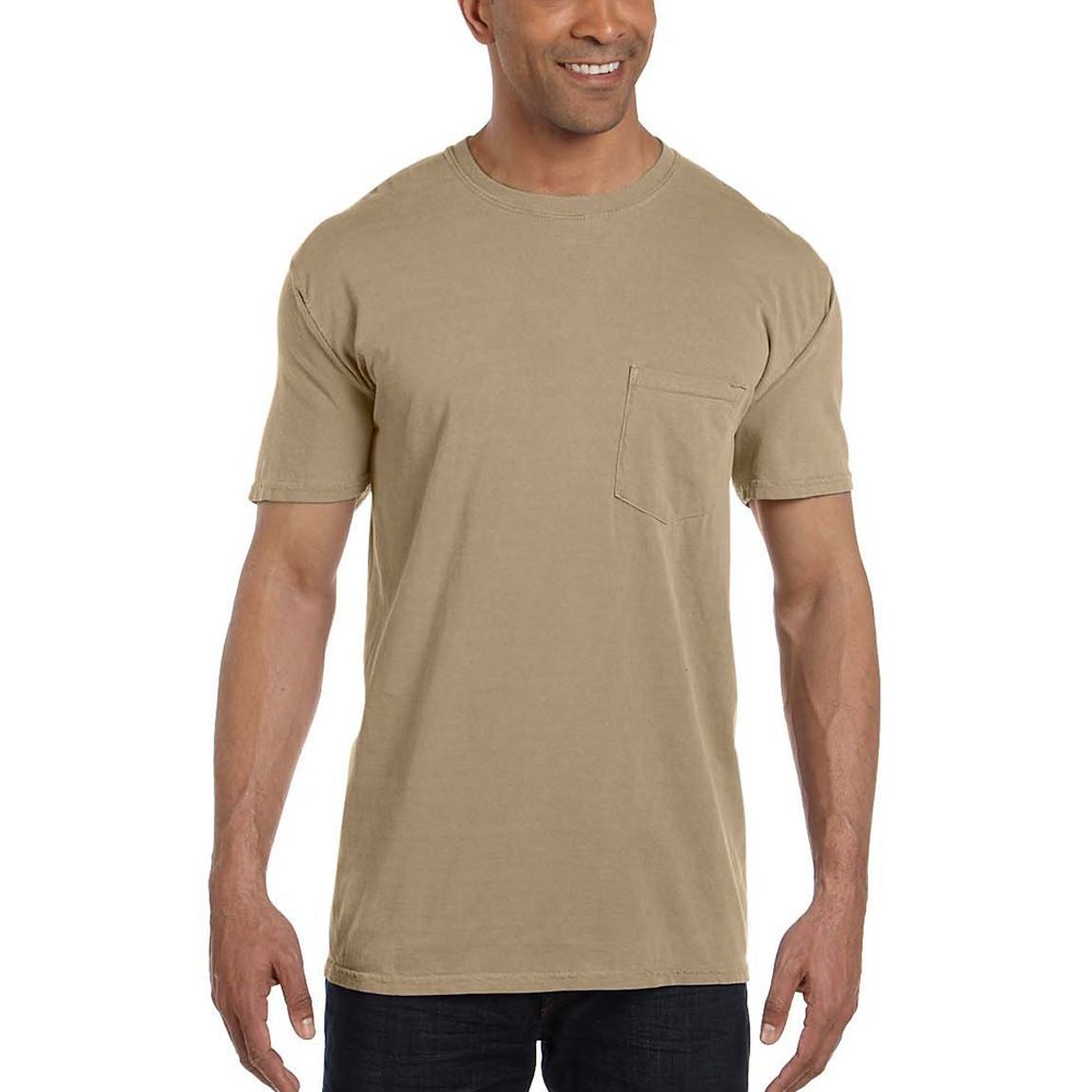 Picture of Comfort Colors 6.1 oz Adult Short Sleeve Pocket Tees