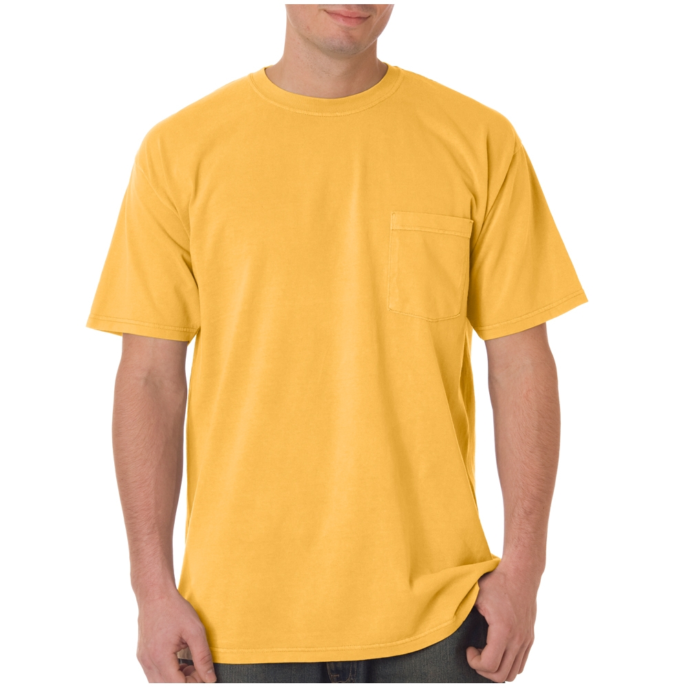 Picture of Comfort Colors 6.1 oz Adult Short Sleeve Pocket Tees