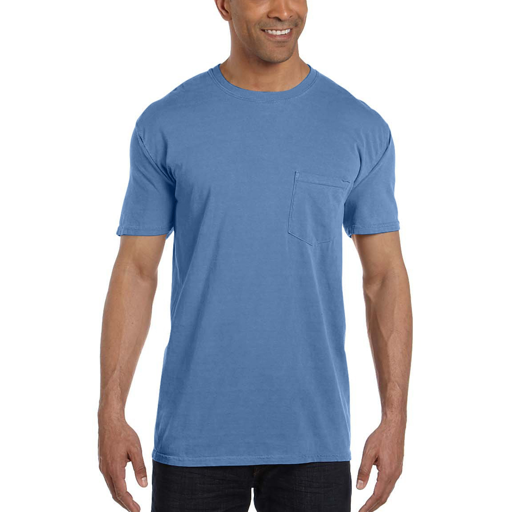 Picture of Comfort Colors 6.1 oz Adult Short Sleeve Pocket Tees