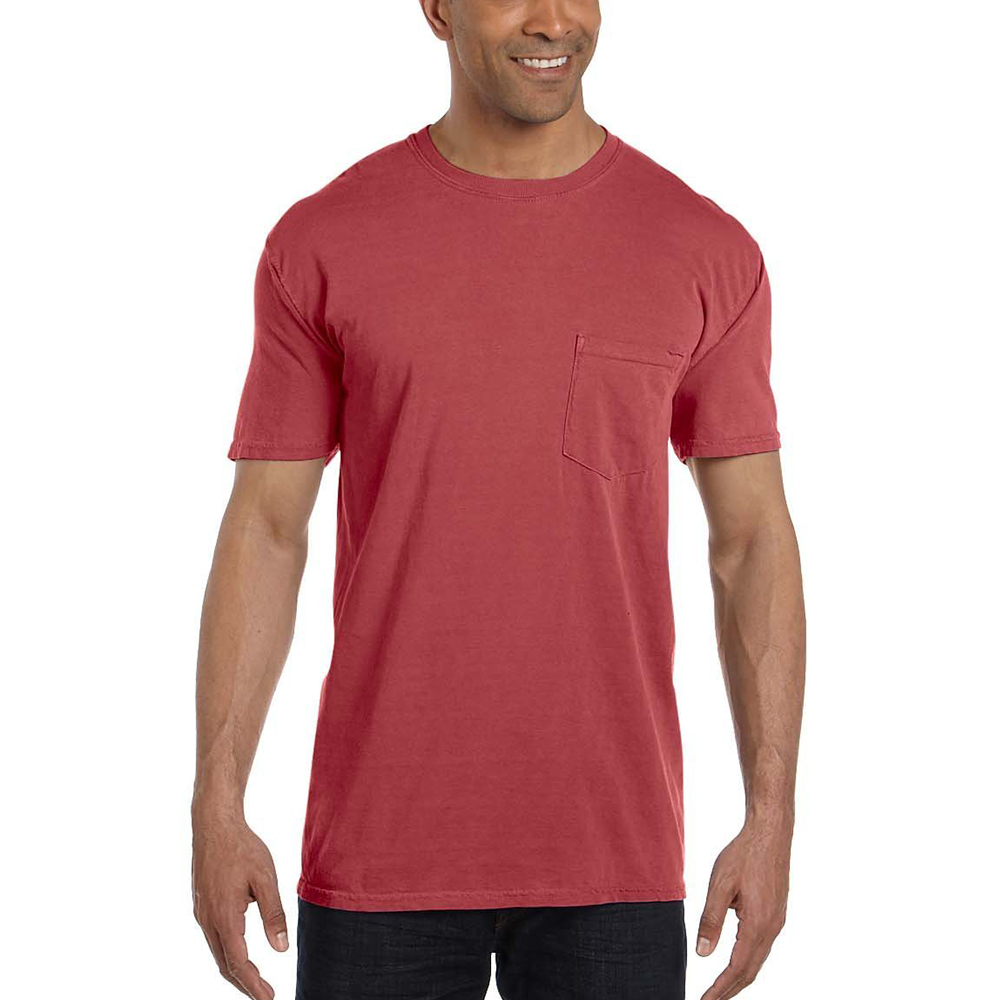 Picture of Comfort Colors 6.1 oz Adult Short Sleeve Pocket Tees