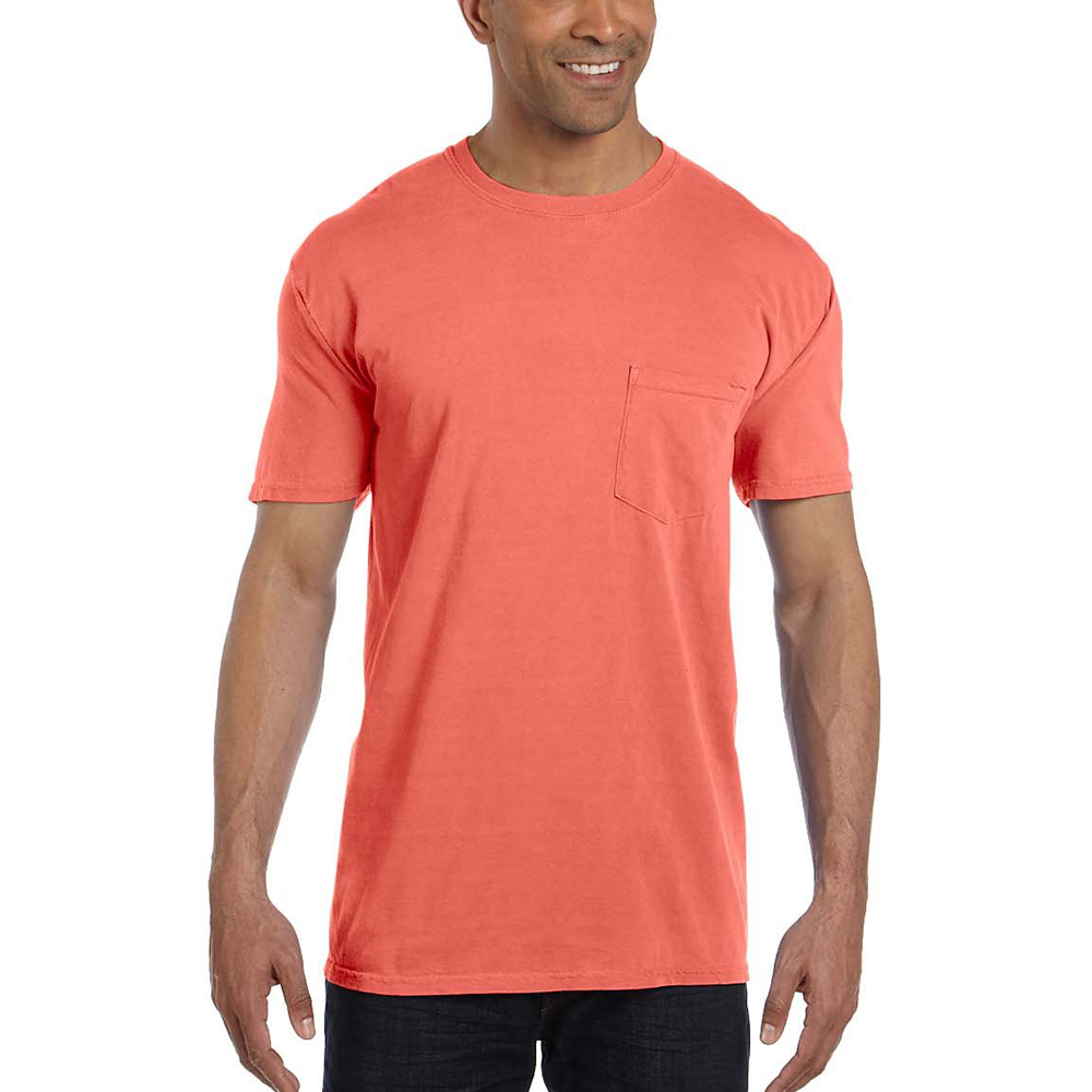 Picture of Comfort Colors 6.1 oz Adult Short Sleeve Pocket Tees