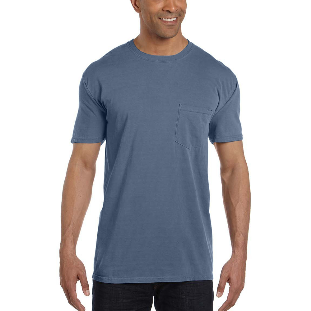 Picture of Comfort Colors 6.1 oz Adult Short Sleeve Pocket Tees