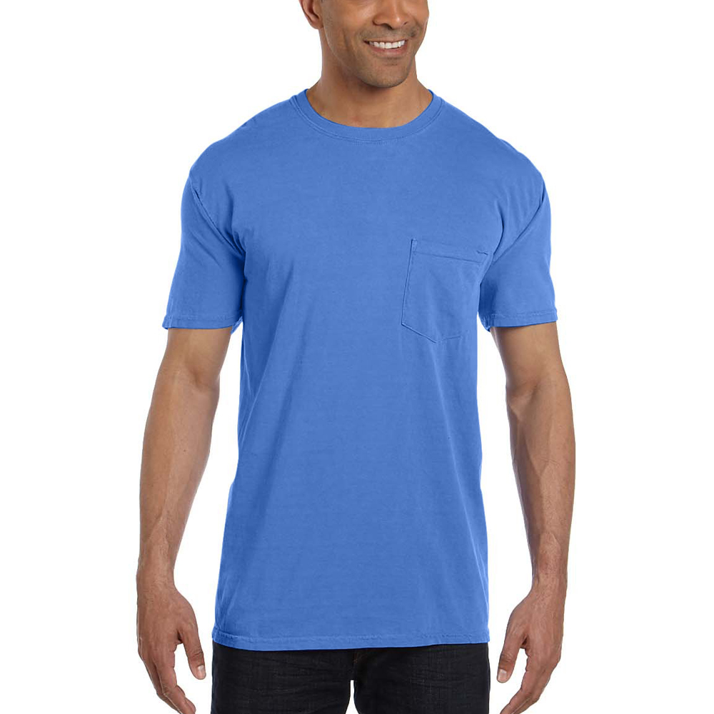 Picture of Comfort Colors 6.1 oz Adult Short Sleeve Pocket Tees